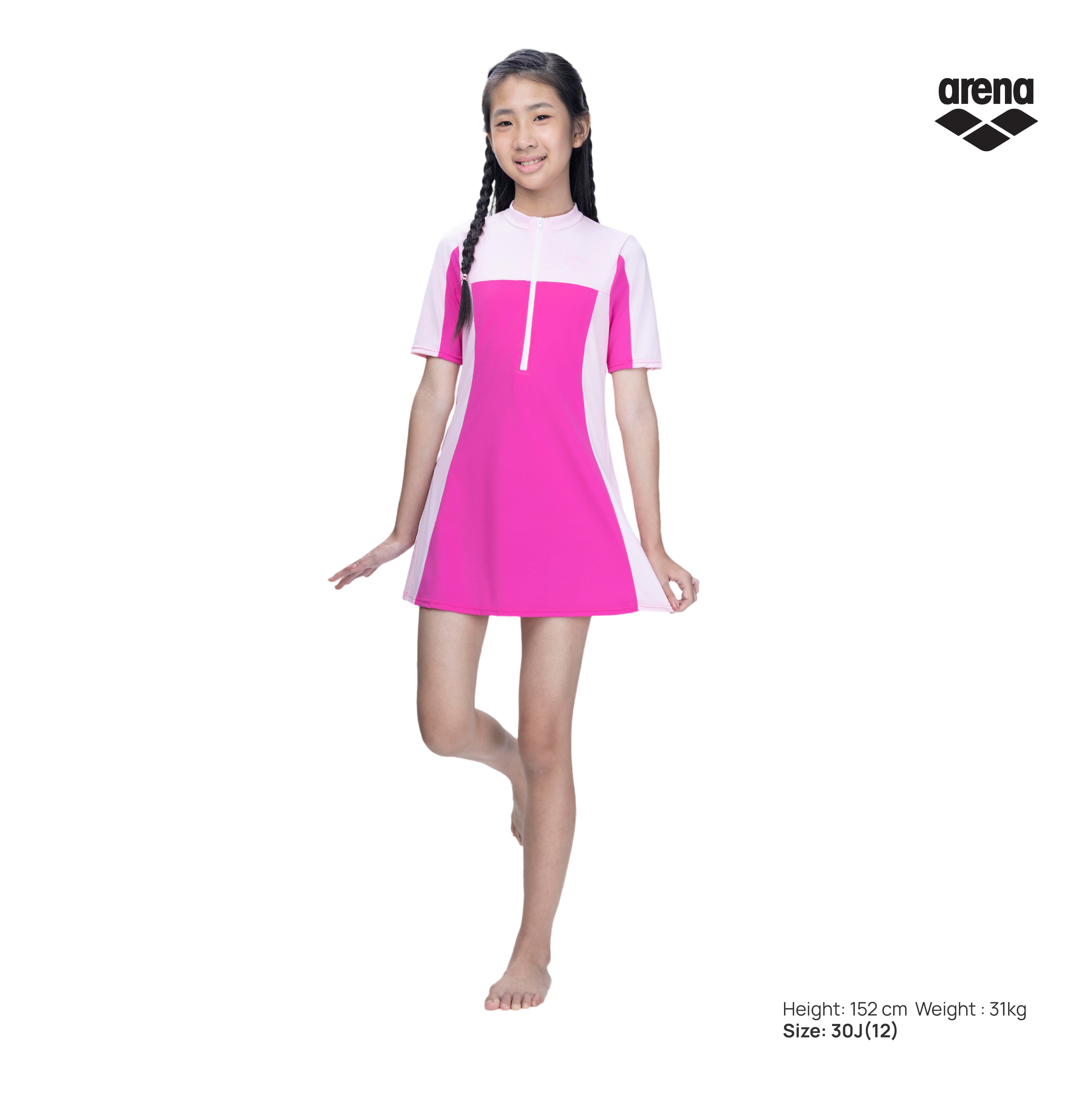 arena Junior Swim Top-AUV23383-GY